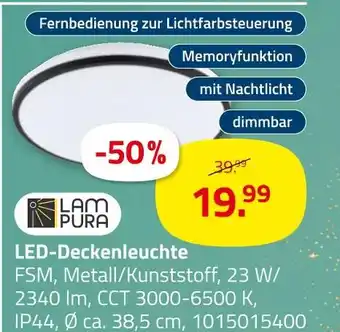 ROLLER Lampura led-deckenleuchte Angebot