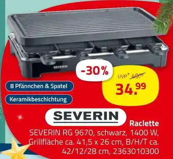 ROLLER Severin raclette rg 9670 Angebot