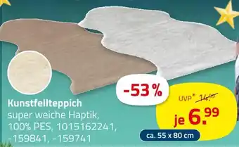 ROLLER Kunstfellteppich Angebot