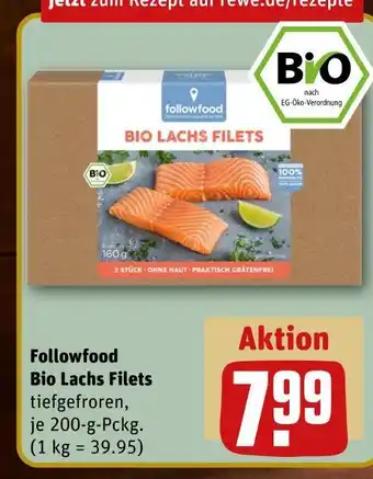 REWE Followfood bio lachs filets Angebot