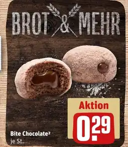 REWE Brot & mehr bite chocolate Angebot