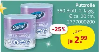 ROLLER Soled putzrolle Angebot