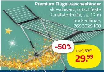 ROLLER Premium flügelwäscheständer Angebot