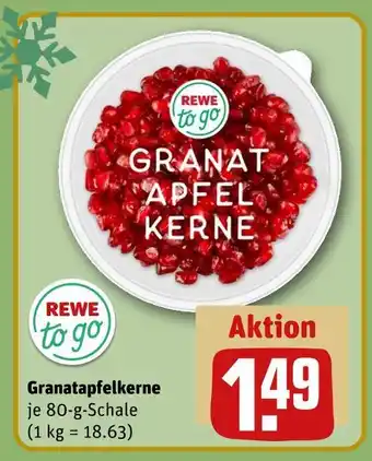 REWE Rewe to go granatapfelkerne Angebot