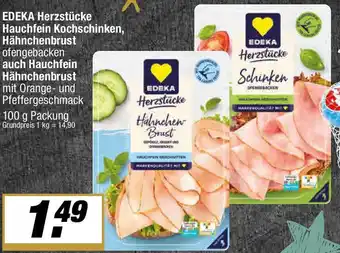 L. STROETMANN GROSSMARKT EDEKA Herzstücke Hauchfein Kochschinken Angebot