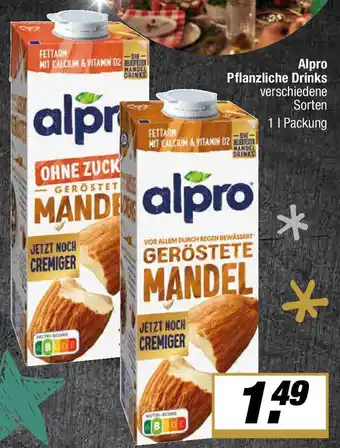 L. STROETMANN GROSSMARKT Alpro Pflanzliche Drinks Angebot