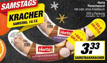 L. STROETMANN GROSSMARKT Herta Fleischwurst Angebot