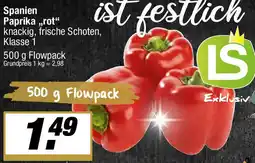 L. STROETMANN GROSSMARKT Spanien Paprika ,,rot" Angebot