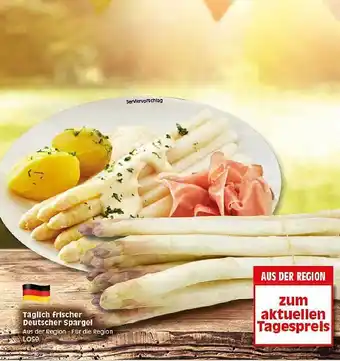 Elli Markt Täglich Frischer Deutscher Spargel Angebot