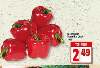 Elli Markt Paprika „rot” 1kg Angebot