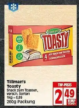 Elli Markt Tillman's Toasty 280g Angebot