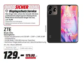 MediaMarkt Zte blade v50s smartphone Angebot