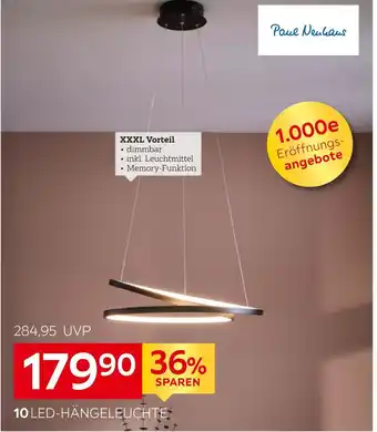 XXXLutz Paul neuhaus led-hängeleuchte Angebot