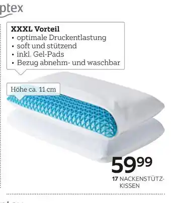 XXXLutz Sleeptex nackenstützkissen „cartino“ Angebot
