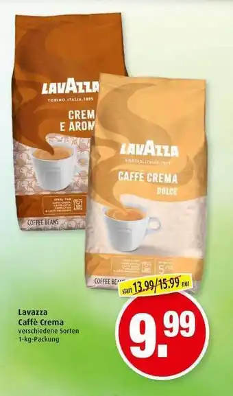 Markant Lavazza Caffe Crema Angebot