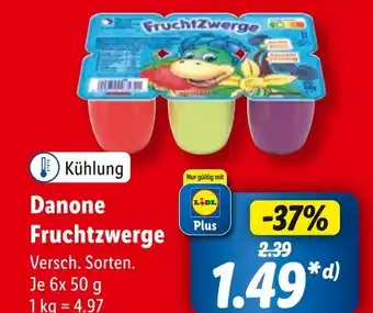 Lidl Danone fruchtzwerge Angebot