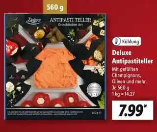 Lidl Deluxe antipastiteller Angebot