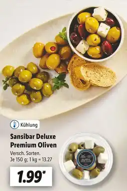 Lidl Sansibar deluxe premium oliven Angebot