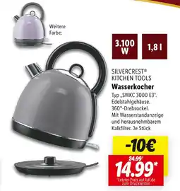 Lidl Silvercrest kitchen tools wasserkocher Angebot