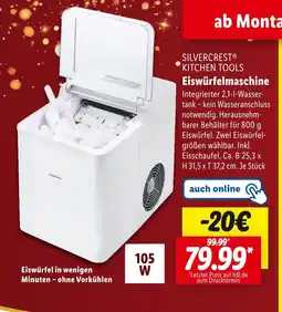 Lidl Silvercrest kitchen tools eiswürfelmaschine Angebot