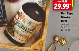 Lidl Don papa baroko rum Angebot