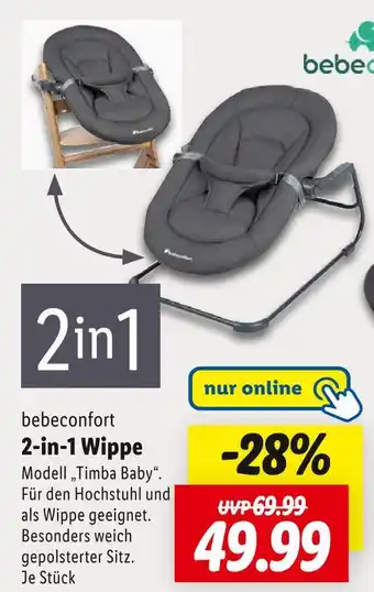 Lidl Bebeconfort 2-in-1 wippe Angebot