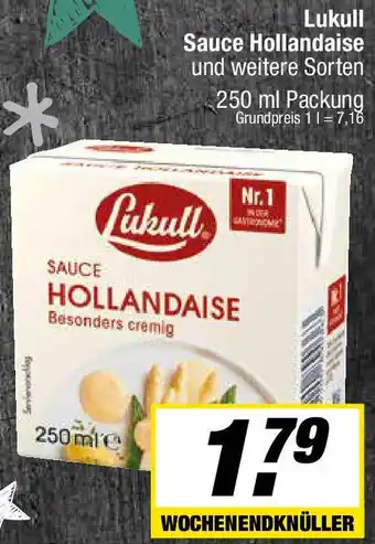 L. STROETMANN GROSSMARKT Lukull Sauce Hollandaise Angebot