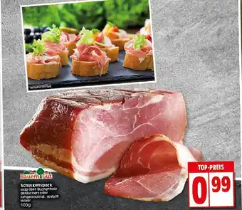 Elli Markt Bauern Gut Schinkenspeck 100g Angebot