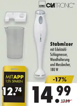 Mäc Geiz CLATRONIC Stabmixer Angebot