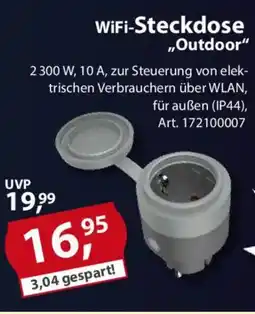 Sonderpreis Baumarkt WiFi-Steckdose ,,Outdoor" Angebot