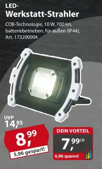 Sonderpreis Baumarkt LED- Werkstatt-Strahler Angebot