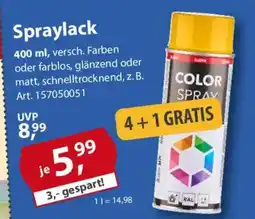 Sonderpreis Baumarkt Spraylack Angebot