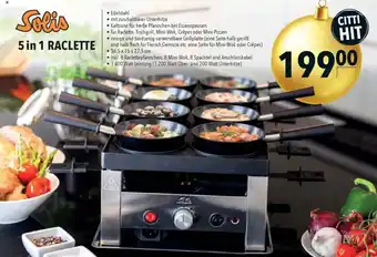 CITTI Markt Solis 5 in 1 RACLETTE Angebot