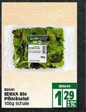 Elli Markt Edeka Bio Pflücksalat 100g Angebot