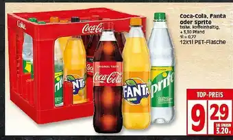 Elli Markt Coca-cola, Fanta Oder Sprite 12x1L Angebot