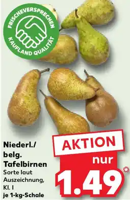 Kaufland Niederl./ belg. Tafelbirnen Angebot