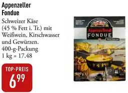 Galeria Markthalle Appenzeller Fondue Angebot