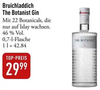 Galeria Markthalle Bruichladdich The Botanist Gin Angebot