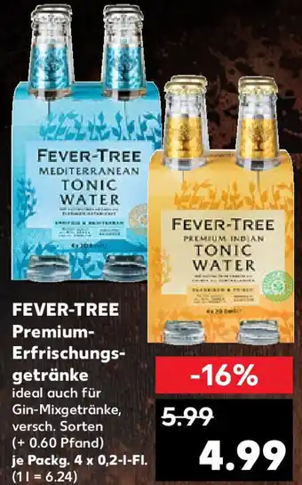 Kaufland FEVER-TREE Premium Erfrischungsgetränke Angebot