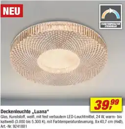 toom Baumarkt Deckenleuchte ,,Luana" Angebot