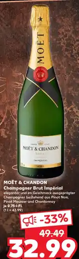 Kaufland MOËT & CHANDON Champagner Brut Impérial Angebot