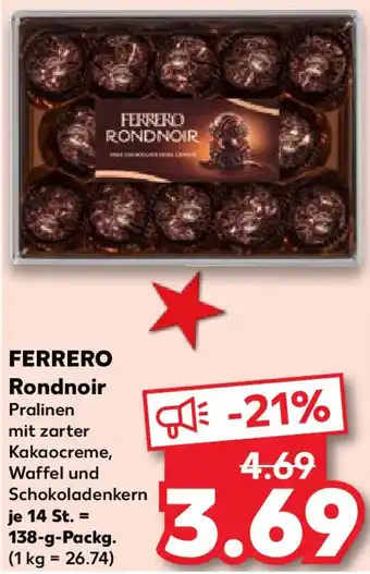 Kaufland FERRERO Rondnoir Angebot