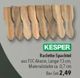 CITTI Markt KESPER Raclette-Spachtel Angebot