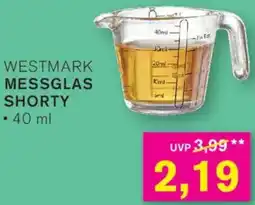 KODi Westmark messglas shorty Angebot