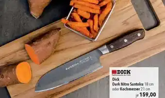 CITTI Markt DICK Dark Nitro Santoku 18 cm Angebot