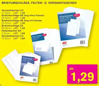 KODi Briefumschläge, falten- o. versandtaschen Angebot