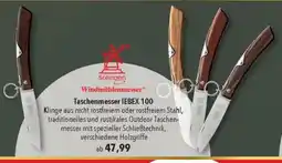 CITTI Markt Solingen Windmühlenmesser Taschenmesser IEBEX 100 Angebot