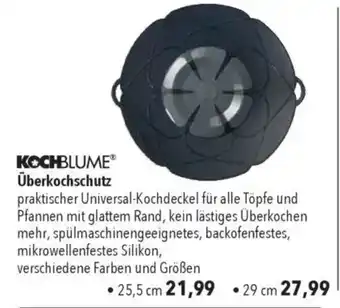 CITTI Markt KOCHBLUME Überkochschutz Angebot