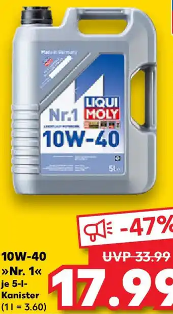 Kaufland LIQUI MOLY Motorenöl Angebot