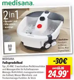 Lidl MEDISANA Fußsprudelbad Angebot